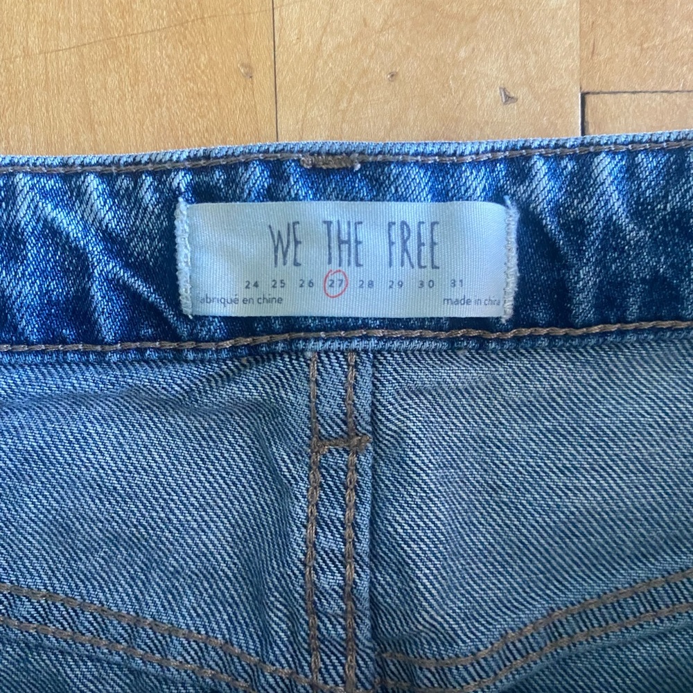 We the Free / Free People Zip It Up Jean Skirt - Picture 10 of 10